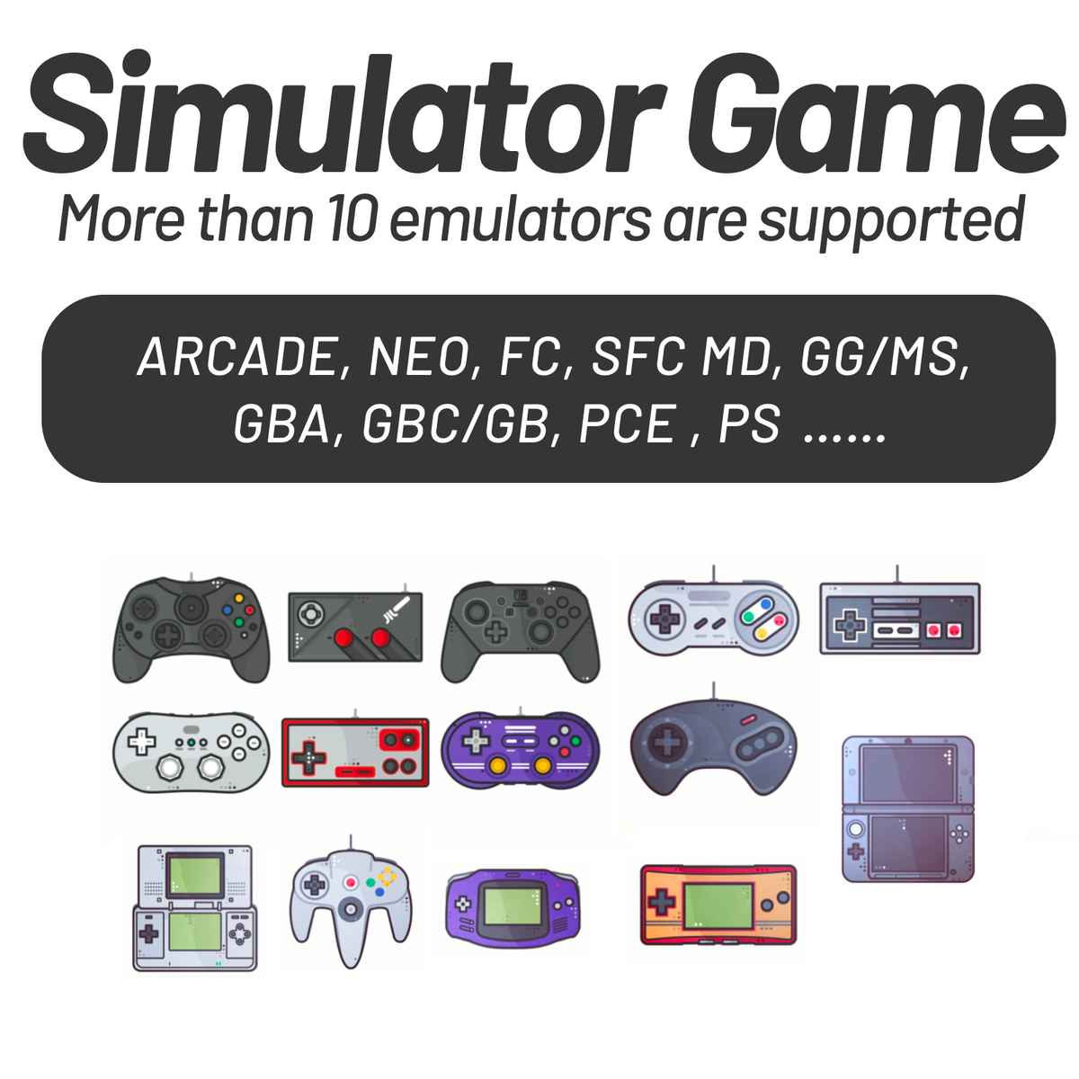 TRIMUI Model S handheld console 2-inch screen