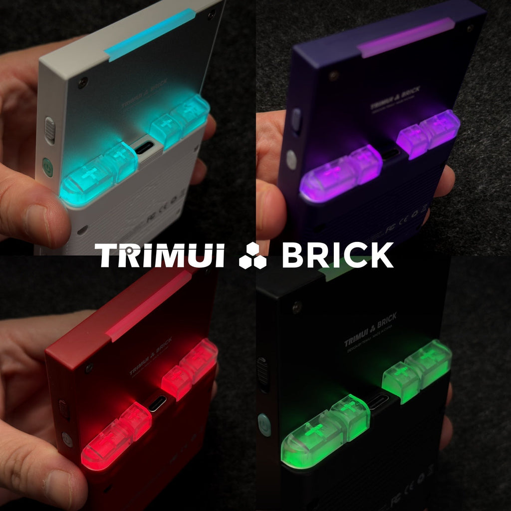 TRIMUI Brick keycap set close-up detail