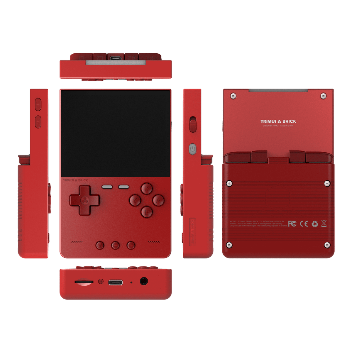 TRIMUI Brick retro console lifestyle shot