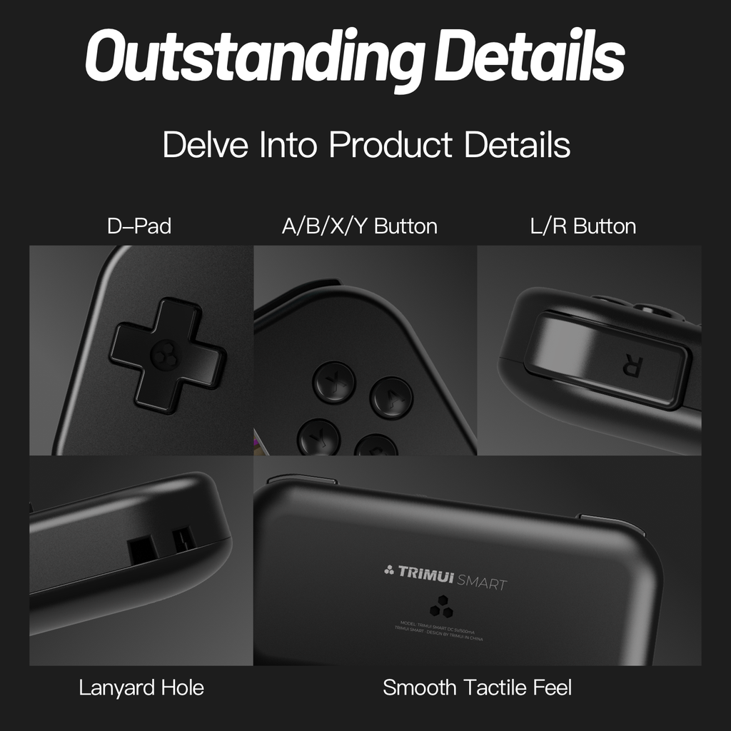 TRIMUI Smart handheld console front view