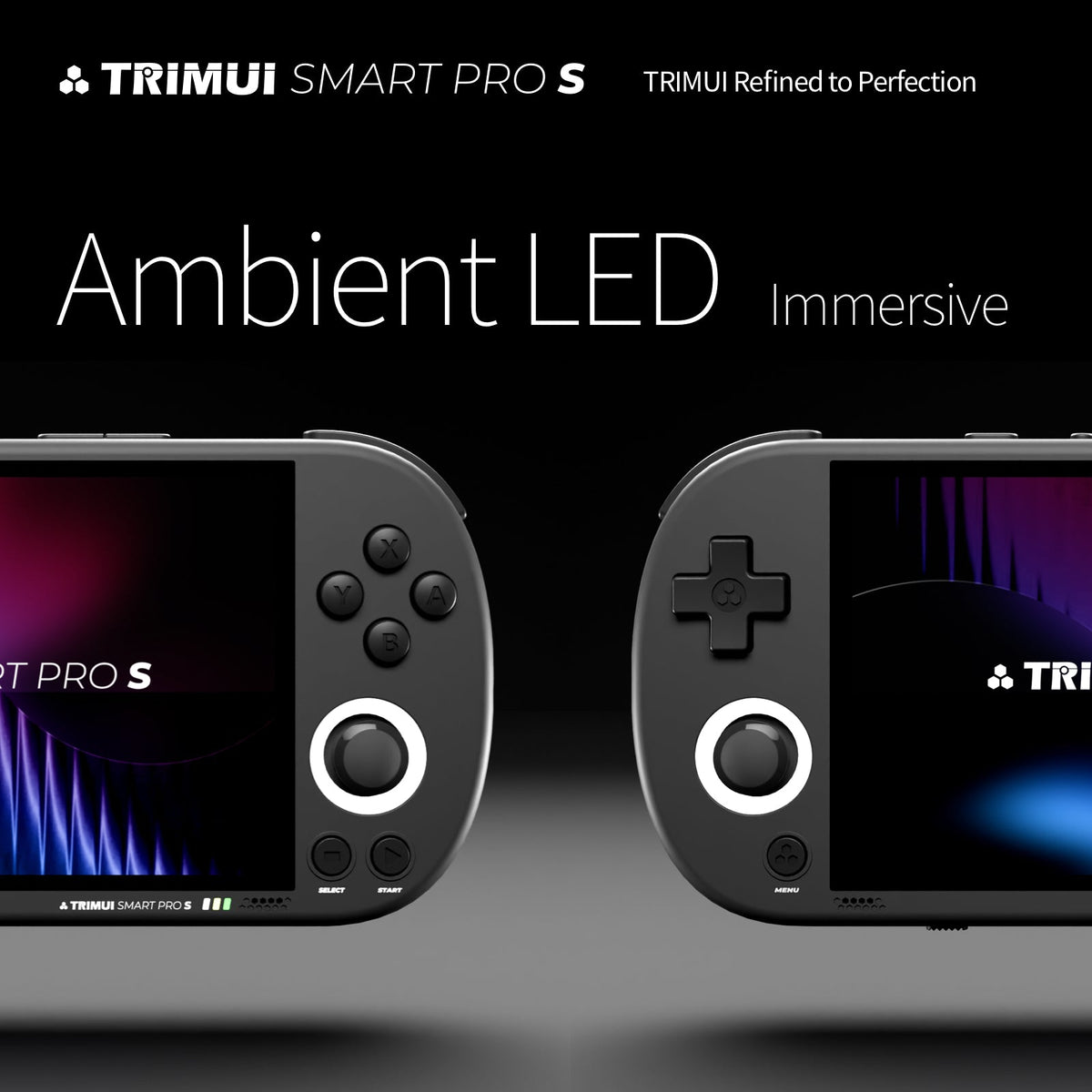 TRIMUI Smart Pro S LED light immersive gaming