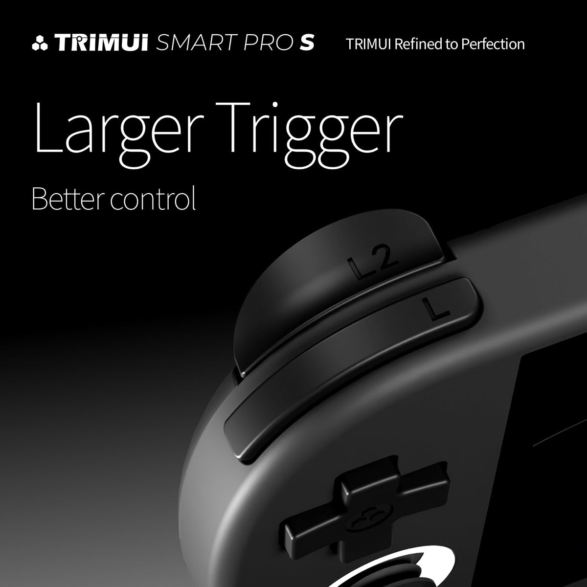 TRIMUI Smart Pro S trigger button display