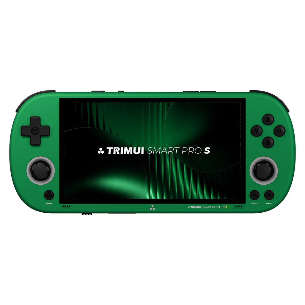 TRIMUI Smart Pro S handheld game console green