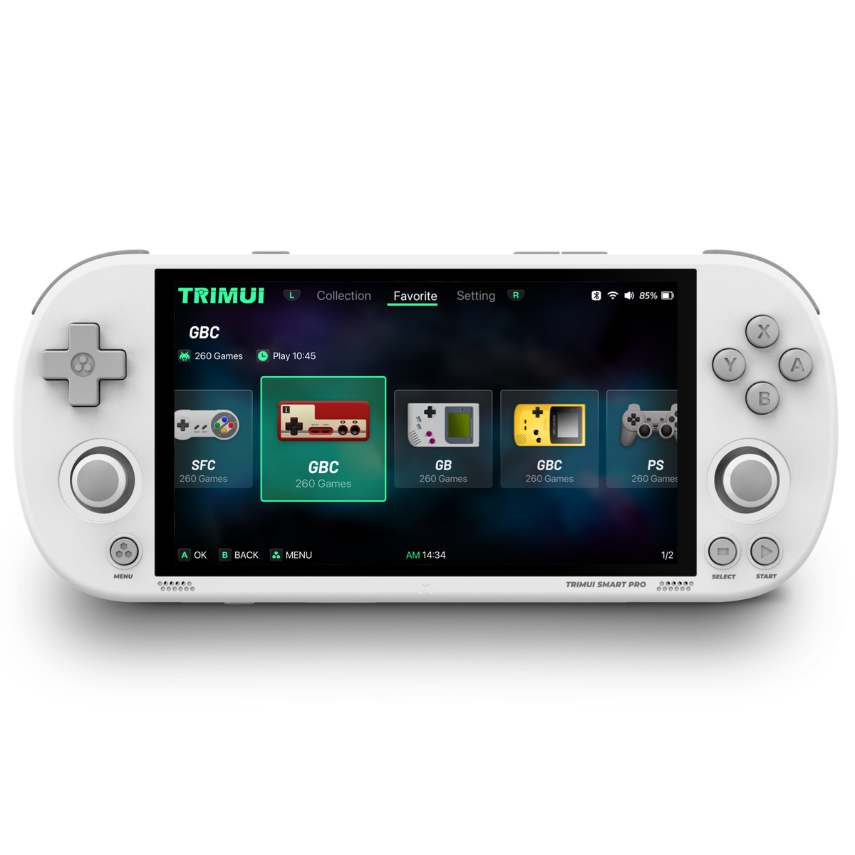 TRIMUI Smart Pro white colour option