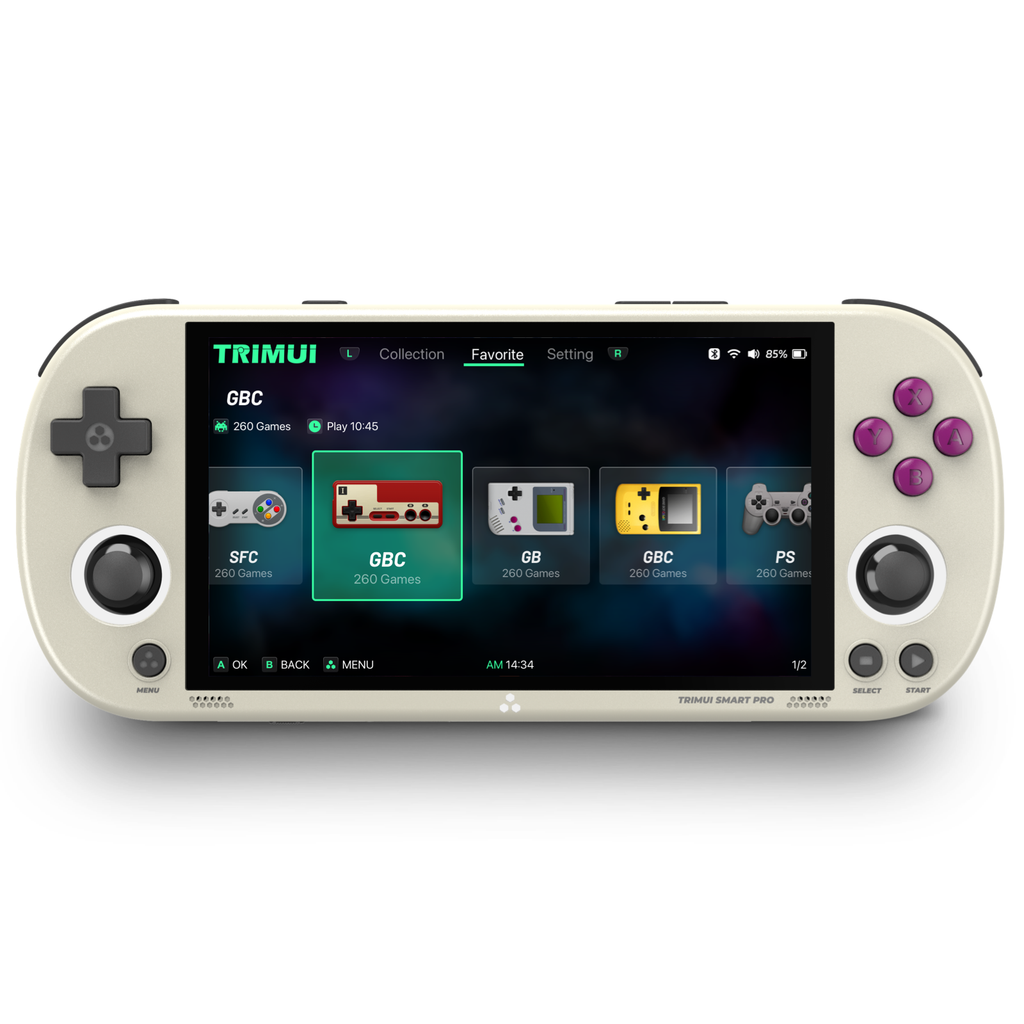TRIMUI Smart Pro colour variants overview