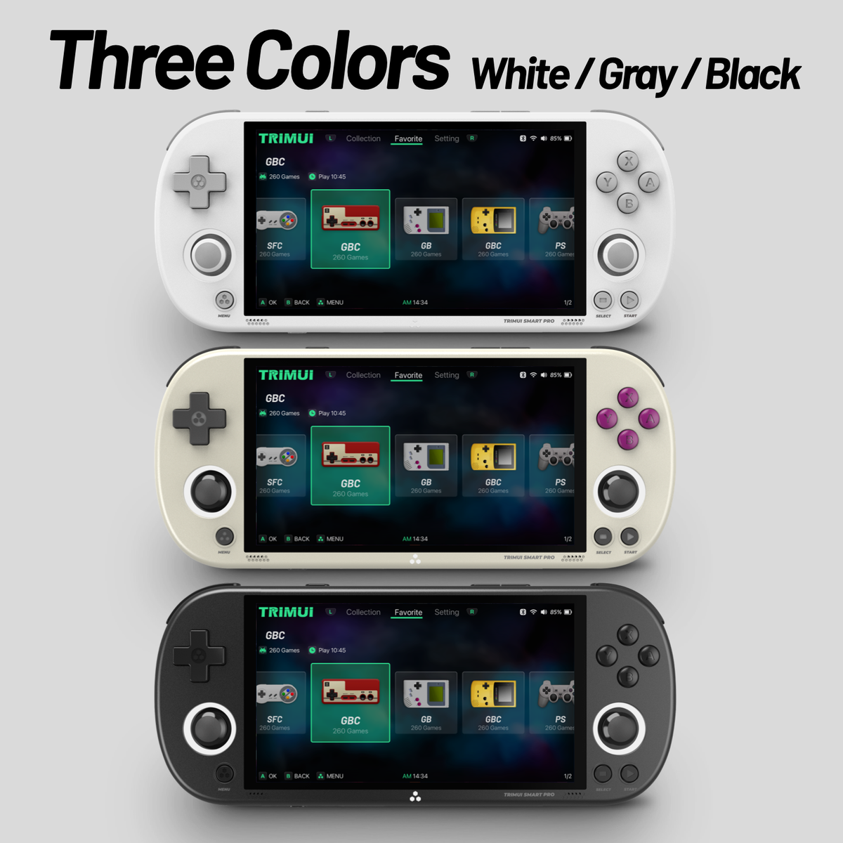 TRIMUI Smart Pro handheld console gameplay