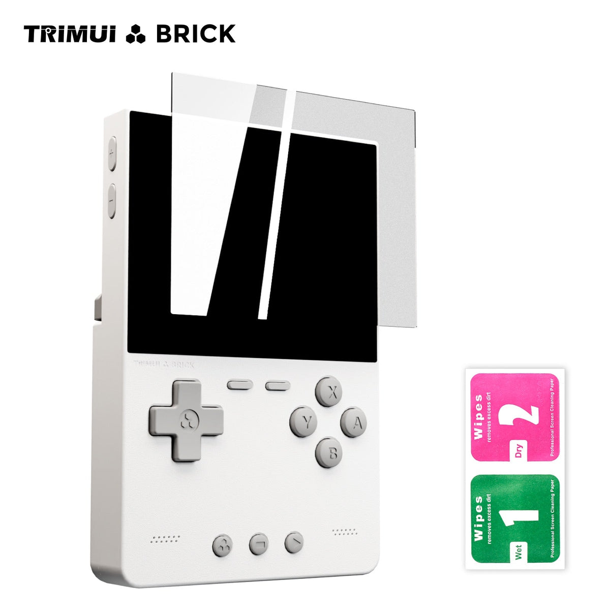 Tempered glass screen protector for TRIMUI Brick Hammer 3.2-inch display