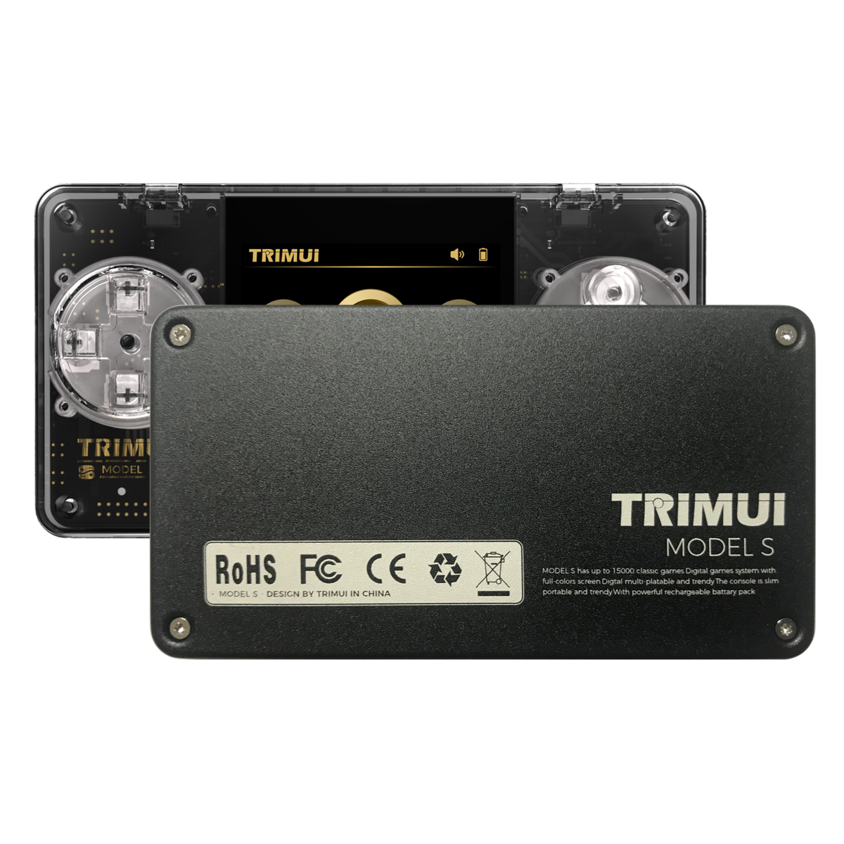 TRIMUI Model S mini handheld game console black