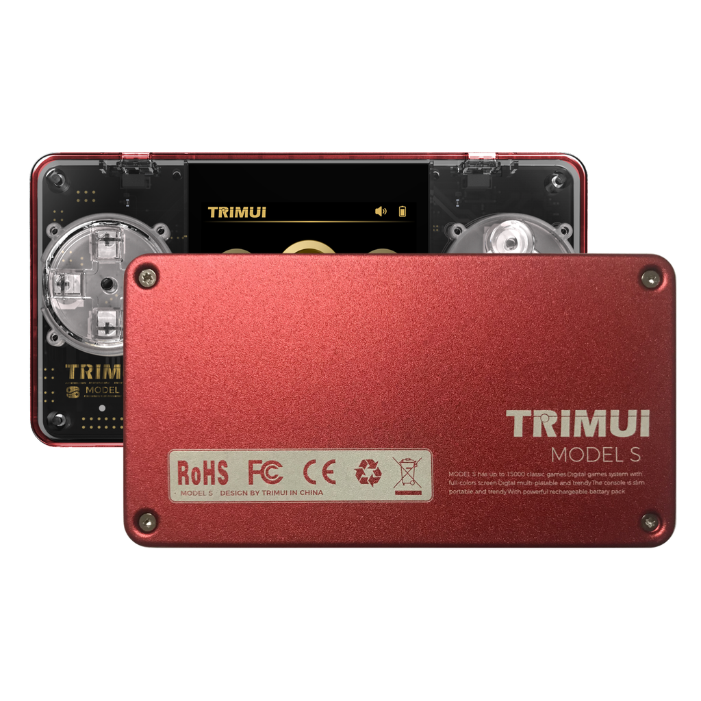 TRIMUI Model S mini game console red