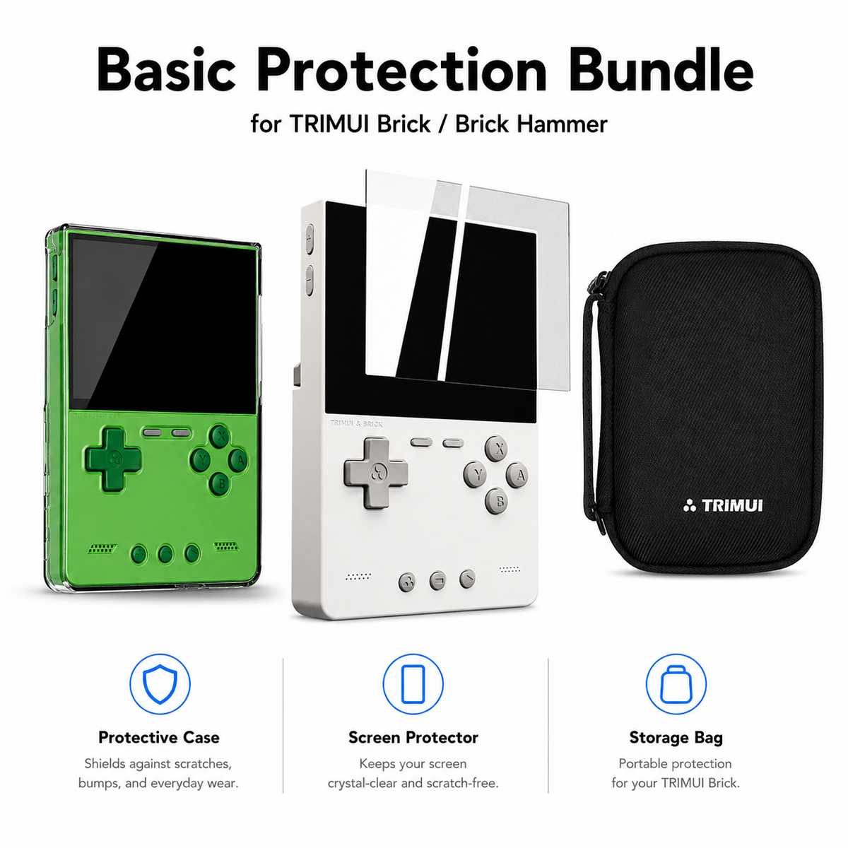 Basic Protection Bundle for TRIMUI Brick/Brick Hammer TRIMUI Store
