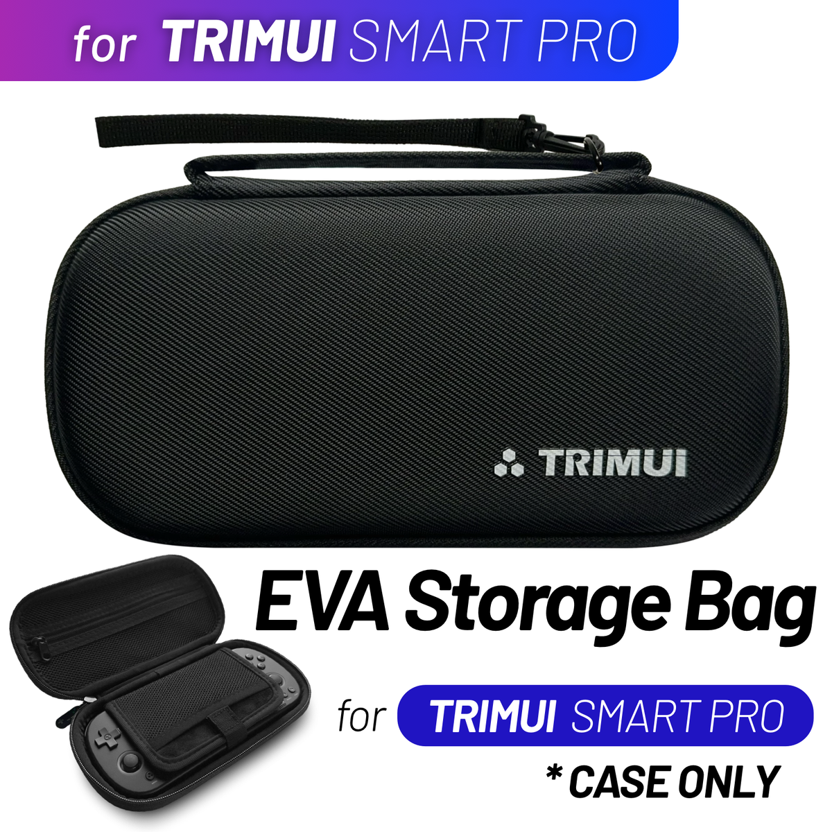 TRIMUI Smart Pro carrying bag exterior view