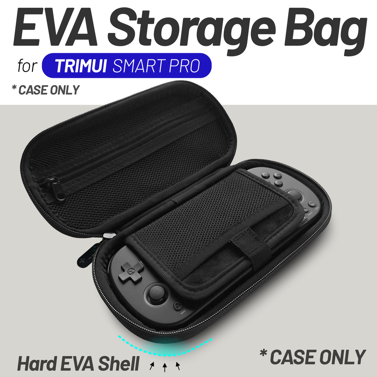 TRIMUI Smart Pro storage bag interior compartment