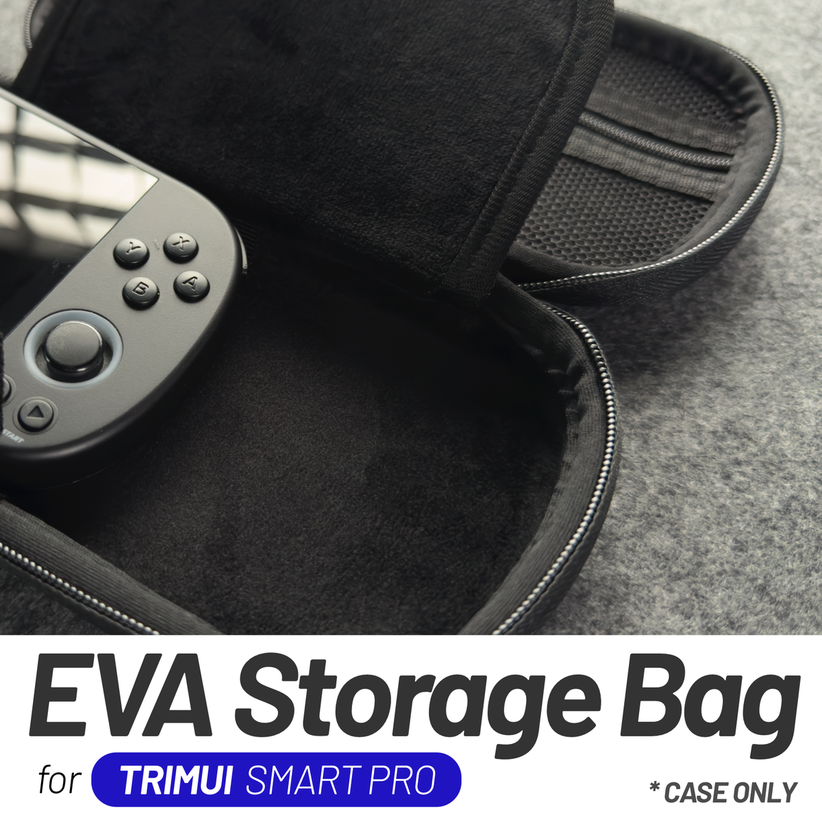 TRIMUI Smart Pro travel bag with console inside