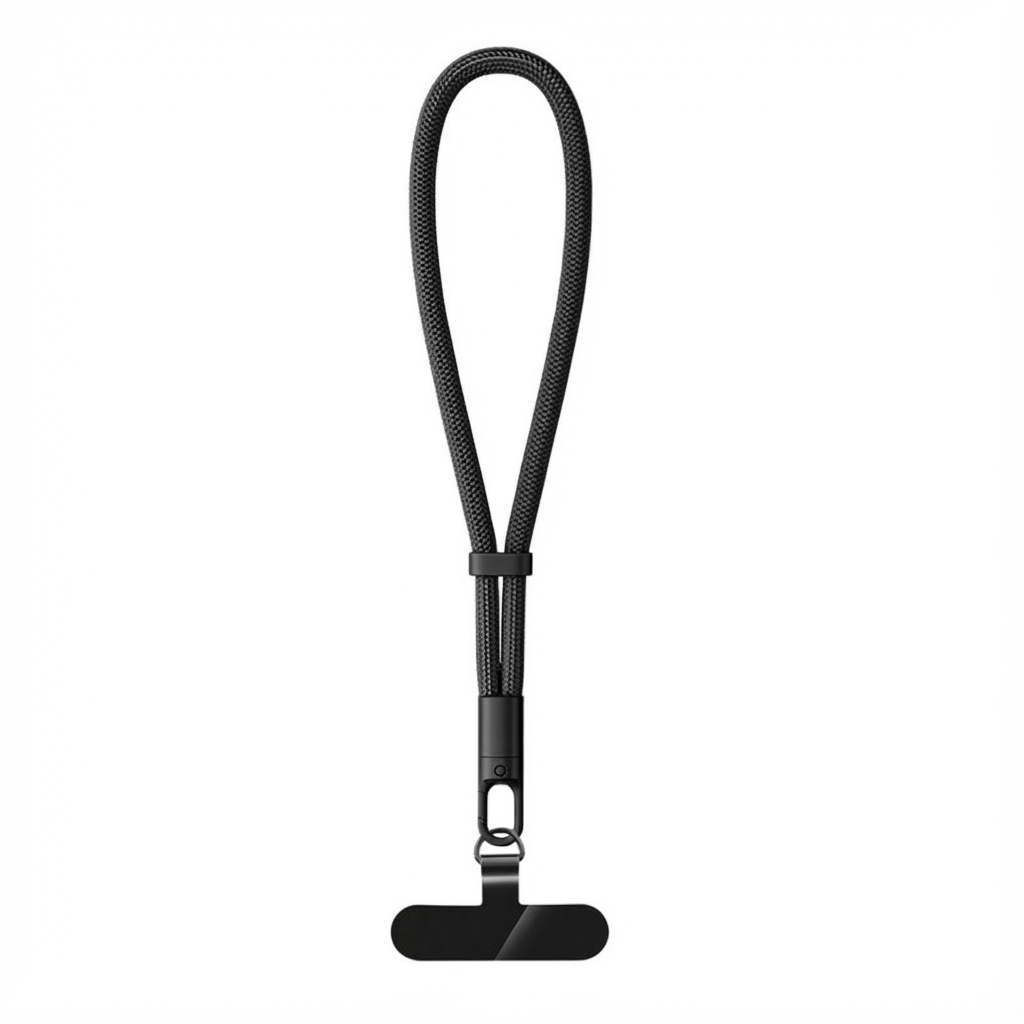 Braided lanyard for TRIMUI handheld console black