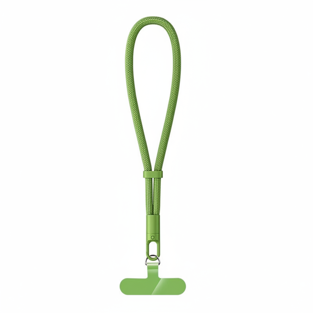 Braided lanyard for TRIMUI handheld console green