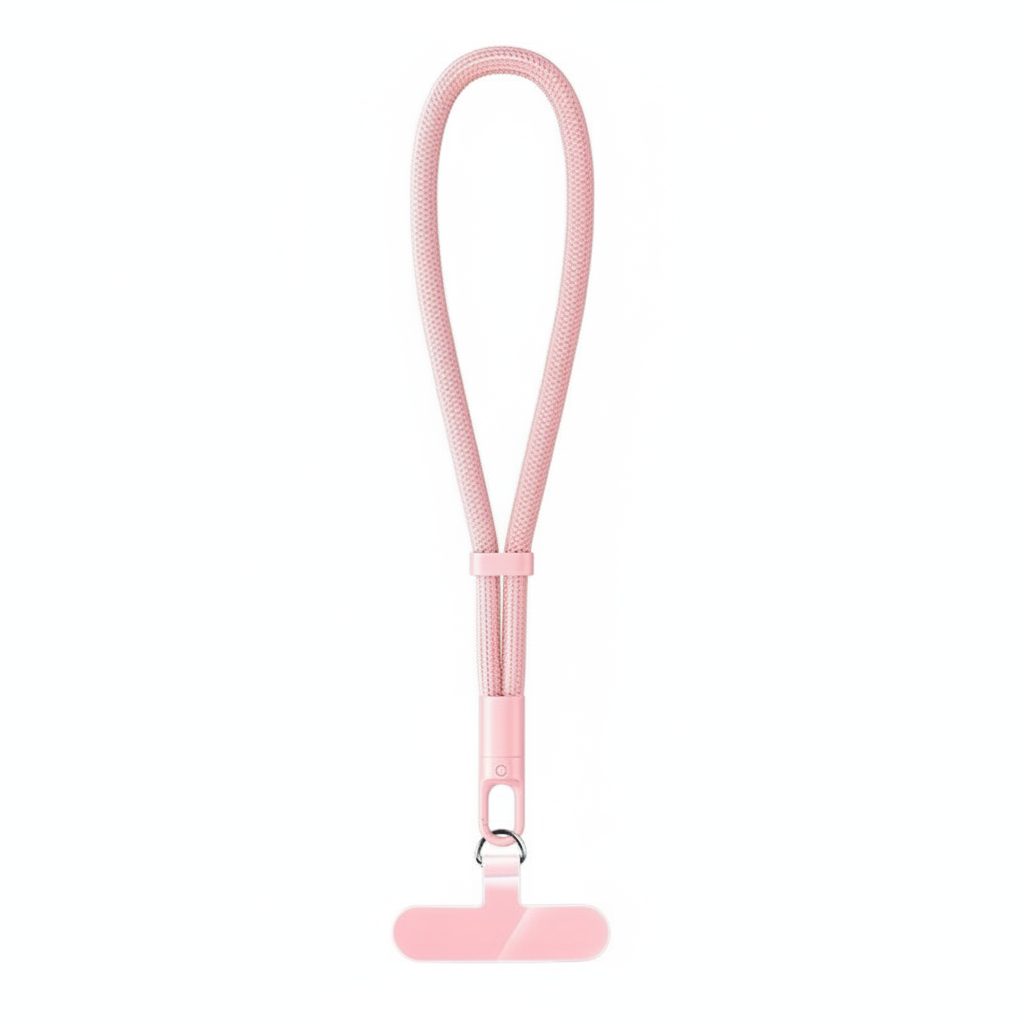 Braided lanyard for TRIMUI handheld console pink