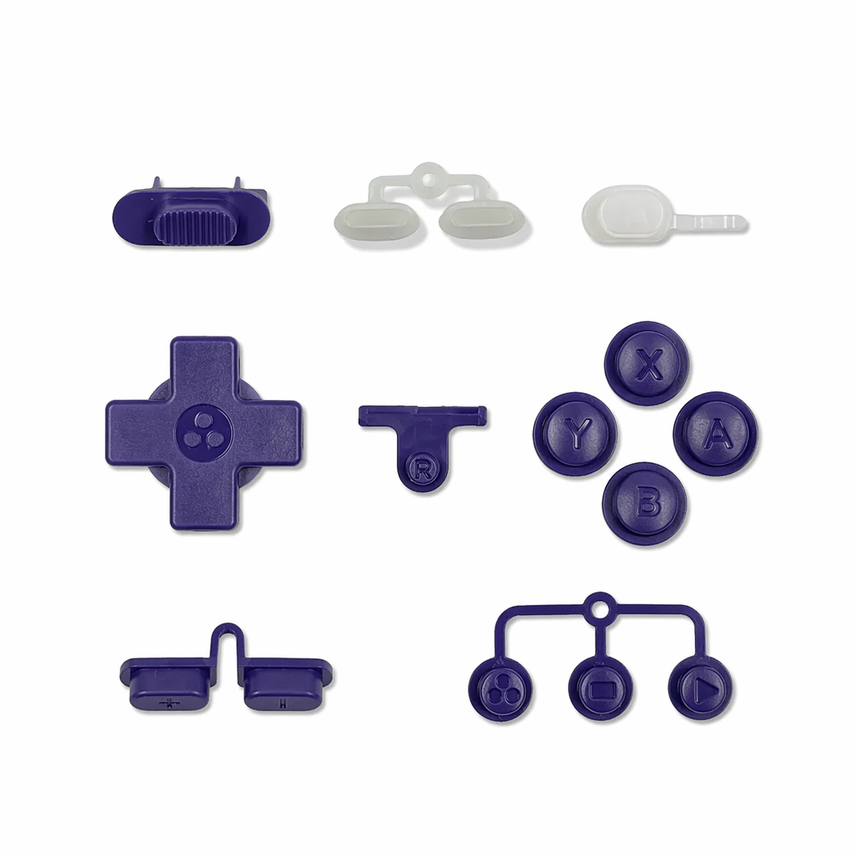 Set of purple buttons for trimui brick hammer